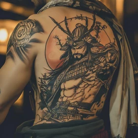 Japanese Samurai Tattoo Design