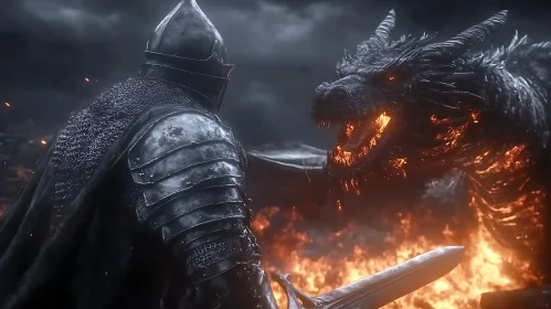 Epic Battle: Knight vs Dragon