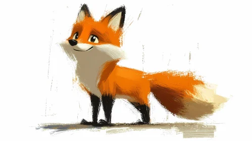 Charming Fox Artwork