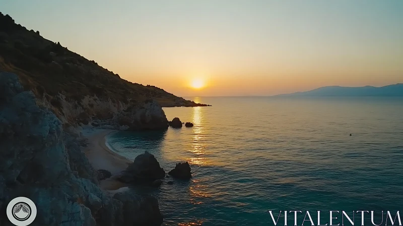 Coastal Sunset Serenity