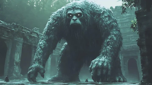 Giant Monster in the Mist