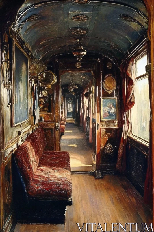 Old Train Carriage