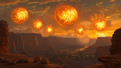 Otherworldly Canyon View