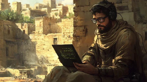 Modern Coder in Historical Setting