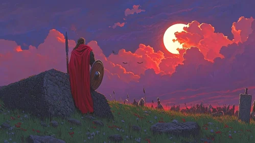 Guardian at Dusk