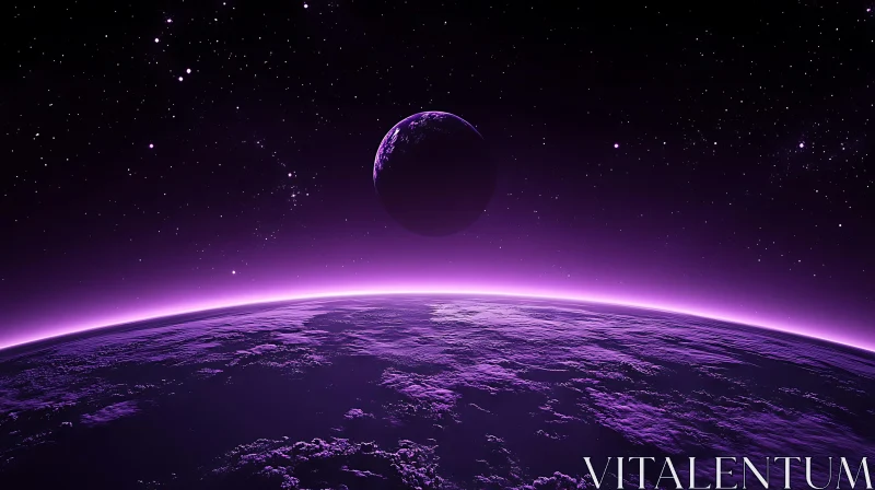 Cosmic Purple Planets and Stars