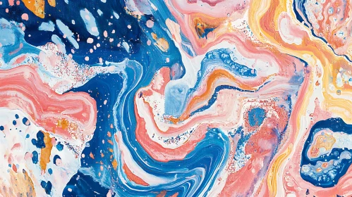 Colorful Acrylic Swirls