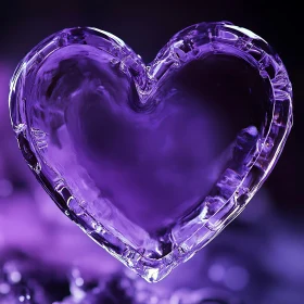 Translucent Heart of Glass