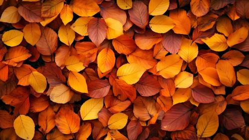 Fall Foliage in Warm Tones