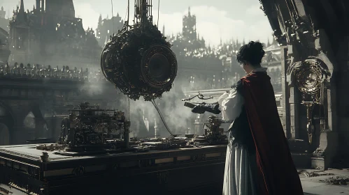 Gothic Steampunk Mechanical Assembly