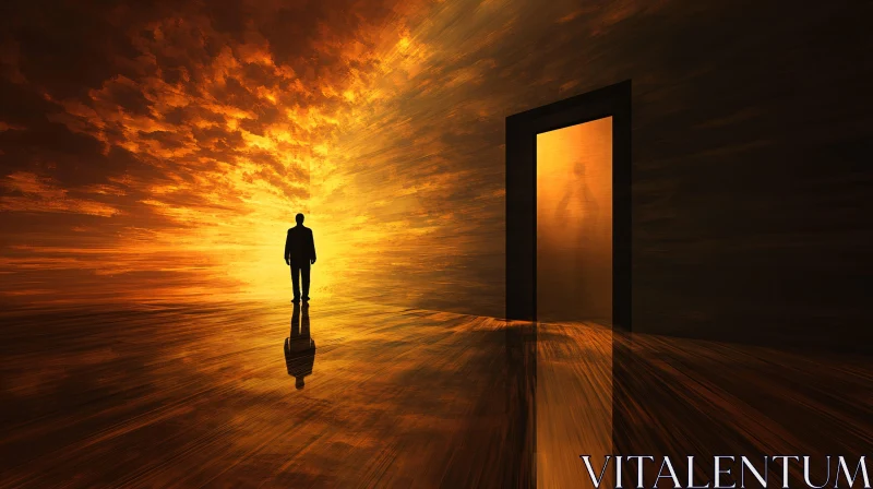 Silhouette at the Doorway