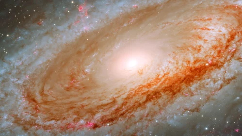 Swirling Galaxy of Light and Color