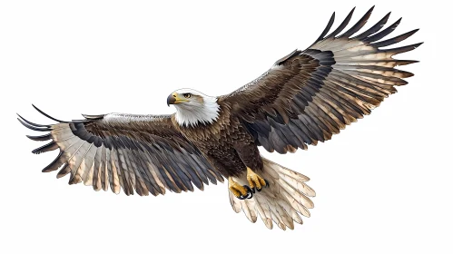 Eagle Soaring High