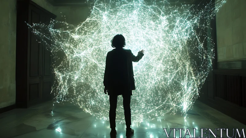 Person and Sphere of Light