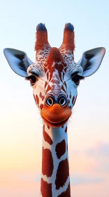 Elegant Giraffe Portrait
