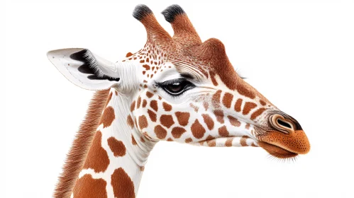 Giraffe Close-Up Photography