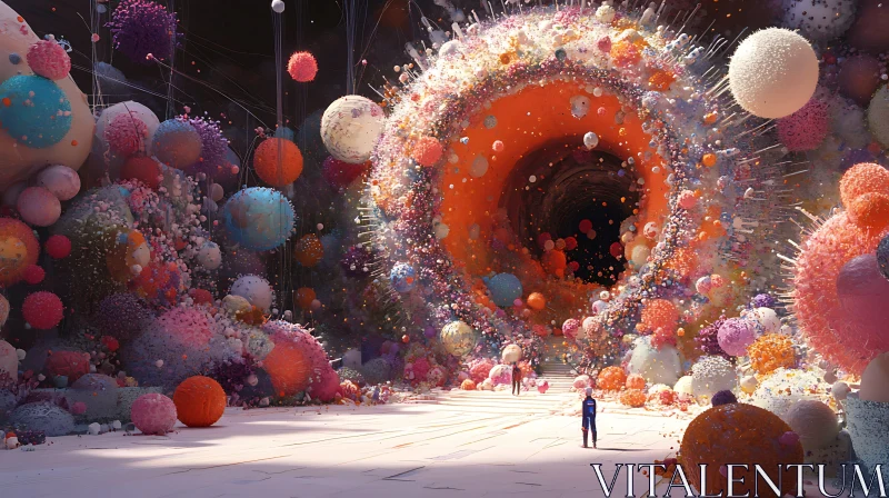 Surreal Orbs Entrance