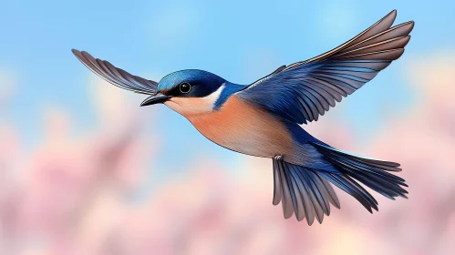 Graceful Soaring Bird