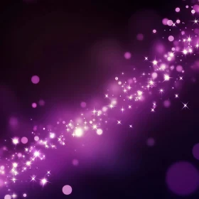 Sparkling Lights on Dark Background