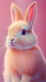 Charming Bunny Close-Up