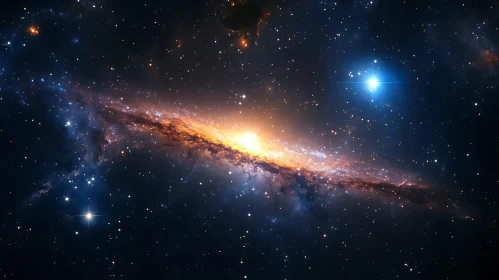 Celestial Galaxy - A Cosmic Masterpiece