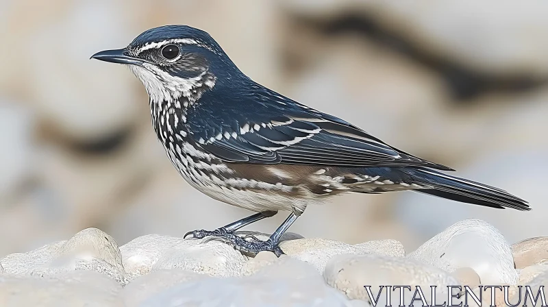 Elegant Bird with Intricate Markings