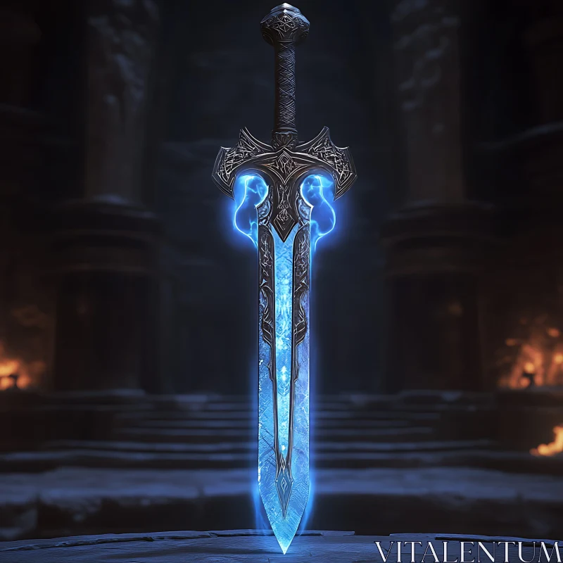 Enchanted Blade of Light and Shadow
