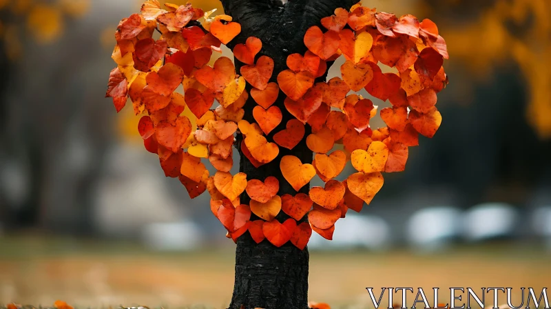 Tree of Hearts in Autumnal Splendor