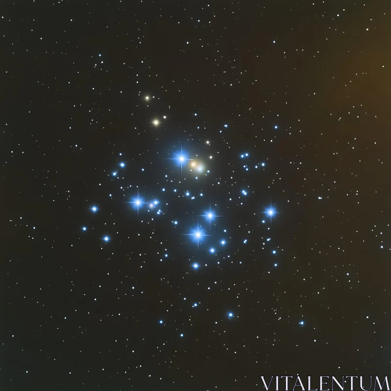 Open Star Cluster in Deep Space