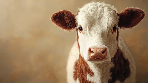 Sweet and Gentle Cow Image