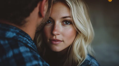 Close up of a Woman with Freckles