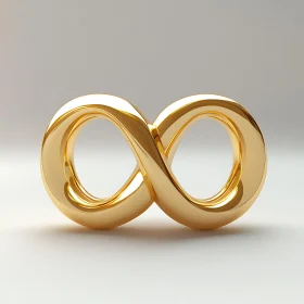 Eternal Gold: An Infinity Symbol Study