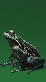 Detailed Amphibian Artwork