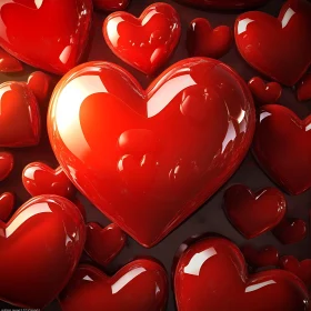 Crimson Heart Collection: Love's Glossy Embrace