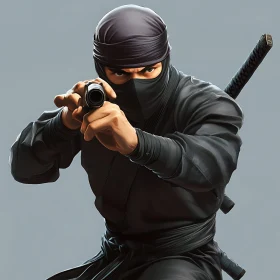 Ninja Ready for Action