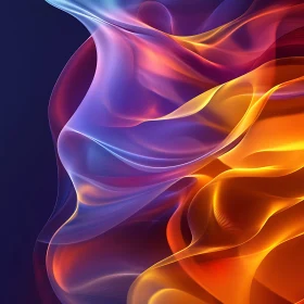 Fluid Shapes in Abstract Art