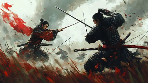 Clash of Warriors: A Samurai Battle