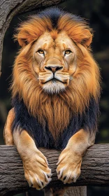 Portrait of a Lion