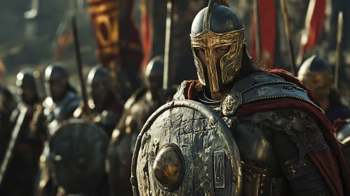 Golden Helmet Warrior