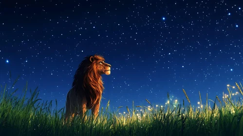 Night Watch Lion