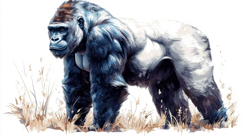 Gorilla in Wild Art