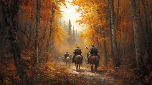 Autumnal Horseback Ride of Warriors