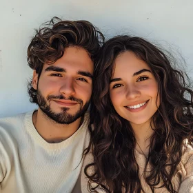 A Smiling Couple Portrait