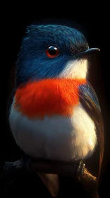 Nature's Colorful Bird Portrait