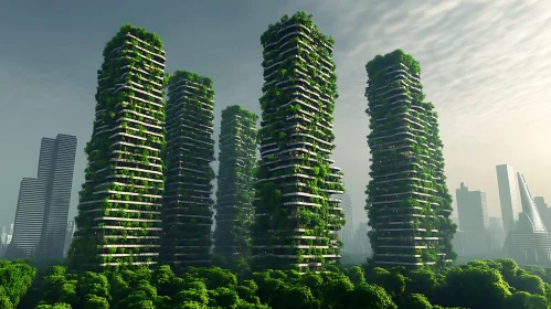Vertical Gardens: Sustainable City Buildings