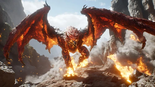 Inferno Dragon Landing