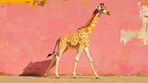 Giraffe in Abstract