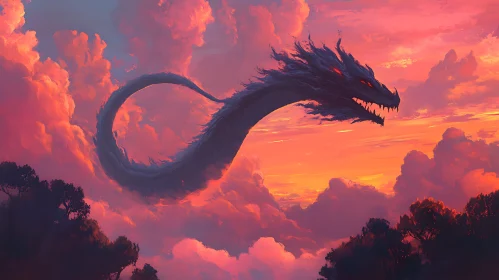 Sky Serpent at Dusk