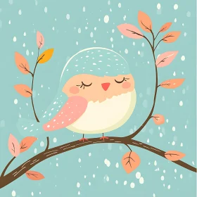 Cartoon Bird Illustration