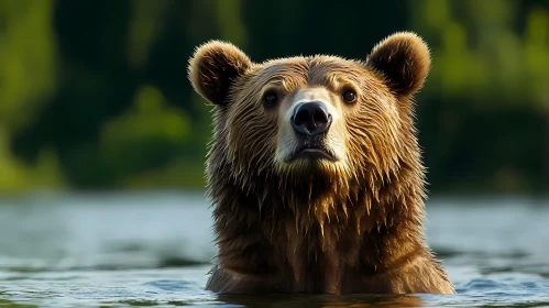 Bear in the Lake